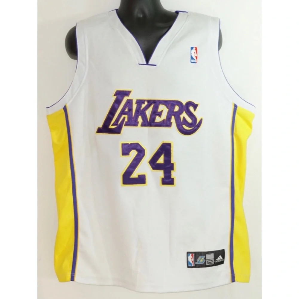 Kobe Bryant Los Angeles Lakers Blue Jersey XL 52